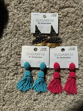 Sugarfix by BaubleBar Earrings — 3️⃣ Pairs